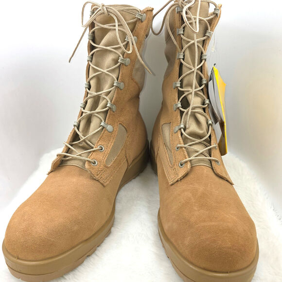 BELLEVILLE Military/Tactical Boot Footwear Mens 13.5R Steel Toe 10\